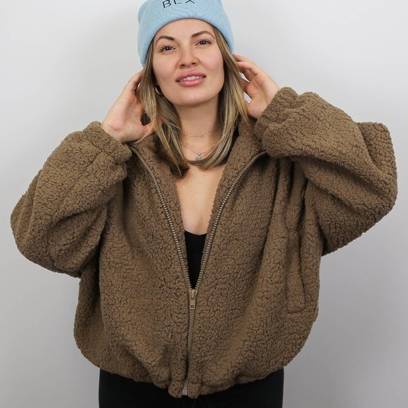 BLX THE LABEL - ALL ABOUT TEDDY JACKET - Picture 1 of 3